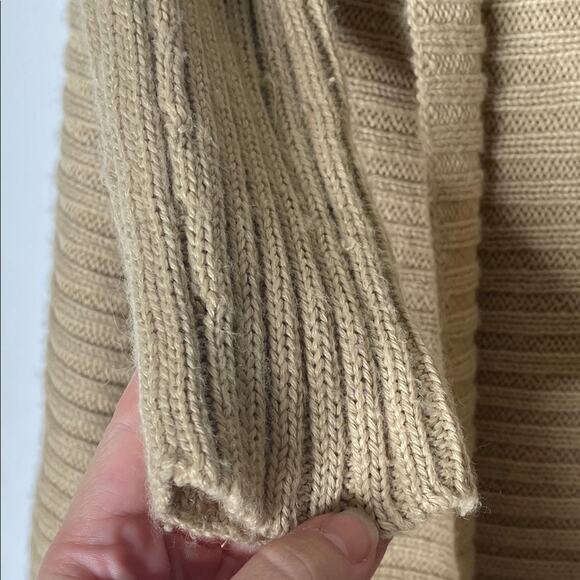 Moda International Y2K Vintage Women's Beige Knit Cardigan Victorias Secret smal - Picture 4 of 5